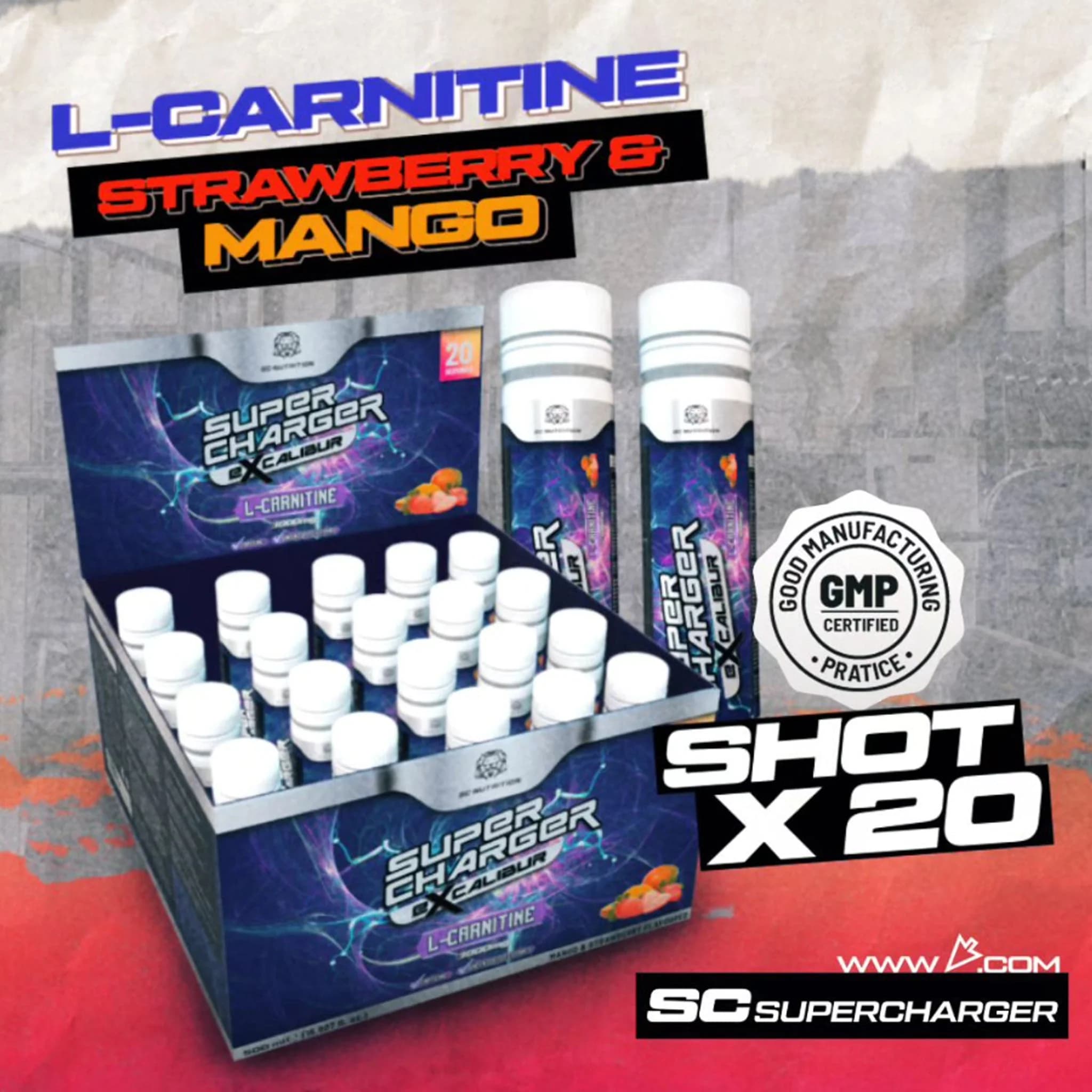 SUPER CHARGER - L-Carnitine Excalibur Shot - 4