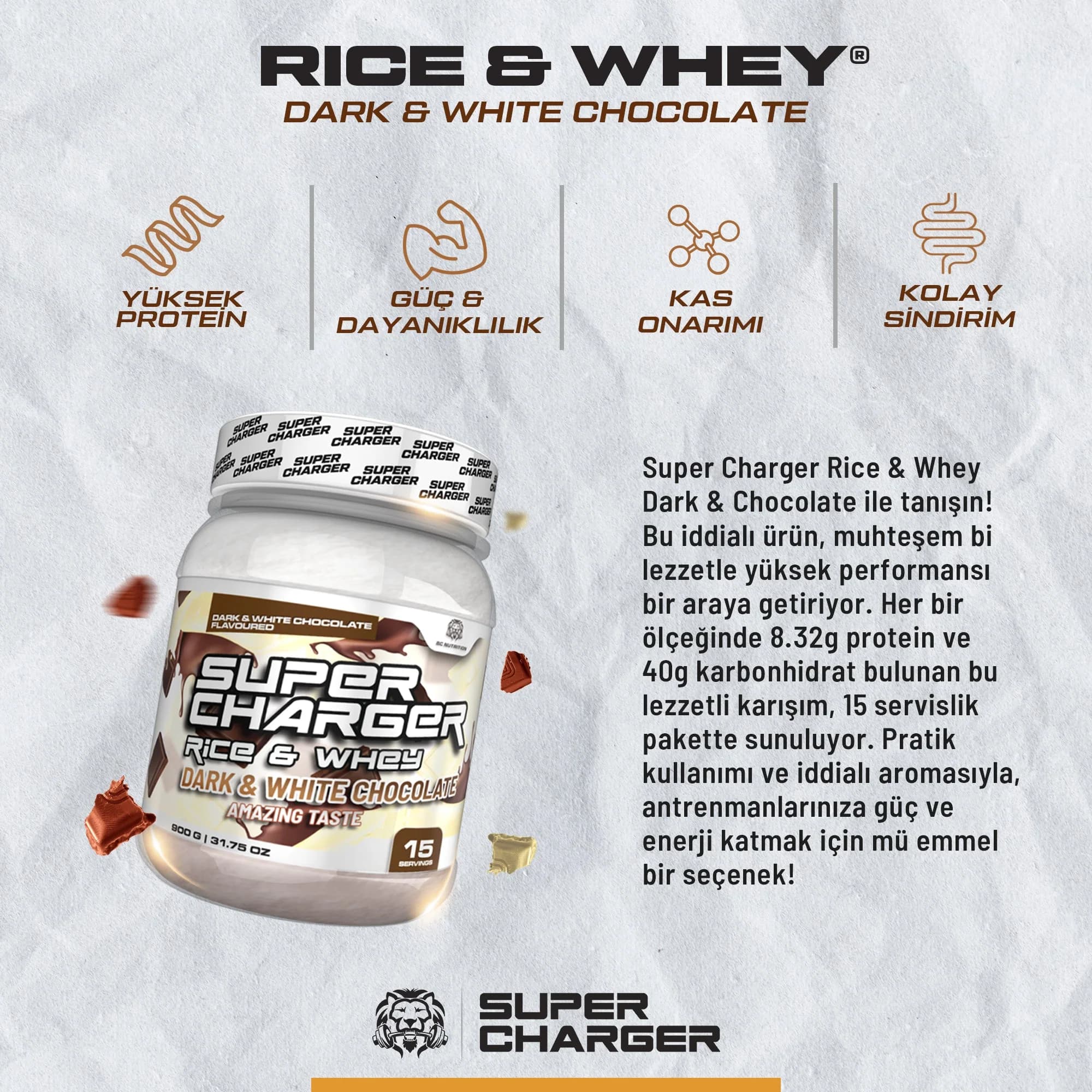 SUPER CHARGER - Rice & Whey - 3