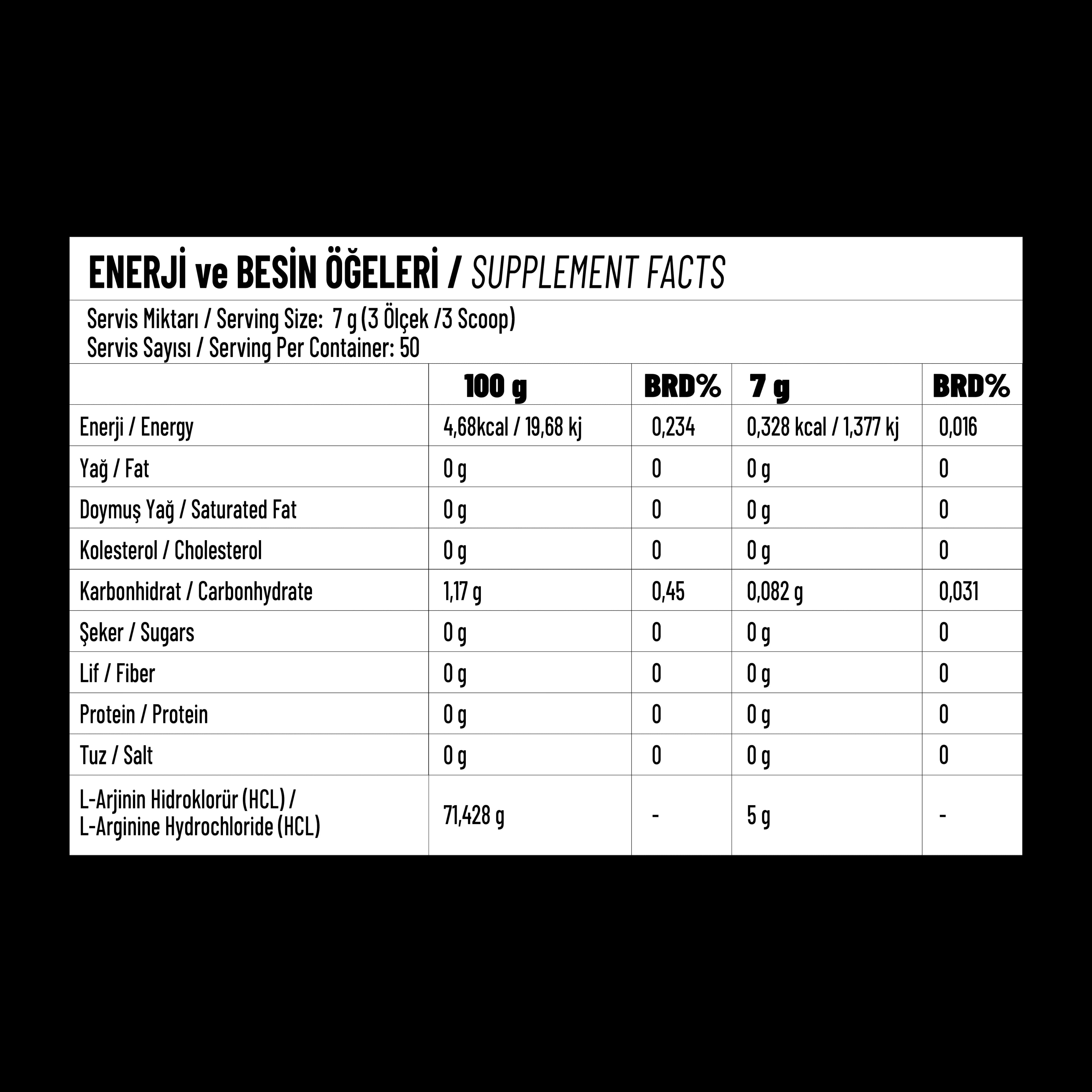SUPER CHARGER -  L-Arginine 350 GR Yeşil Elma - 3