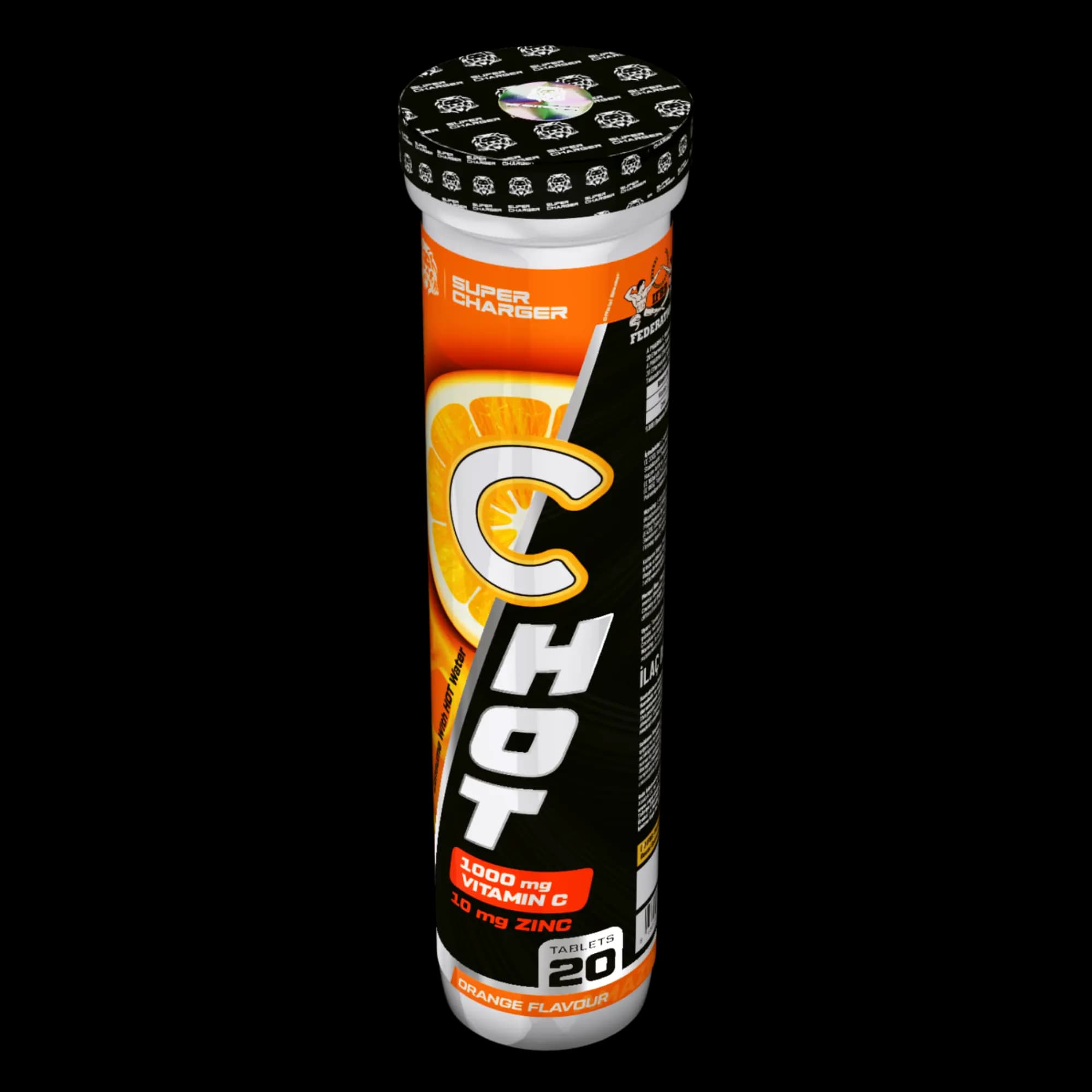SUPER CHARGER - C-HOT VİTAMİN C + ÇİNKO EFERVESAN TABLET - 2