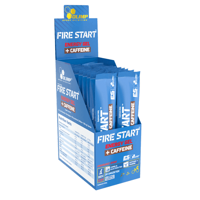 OLİMP - Fire Start Energy Gel + Caffein - Tropikal