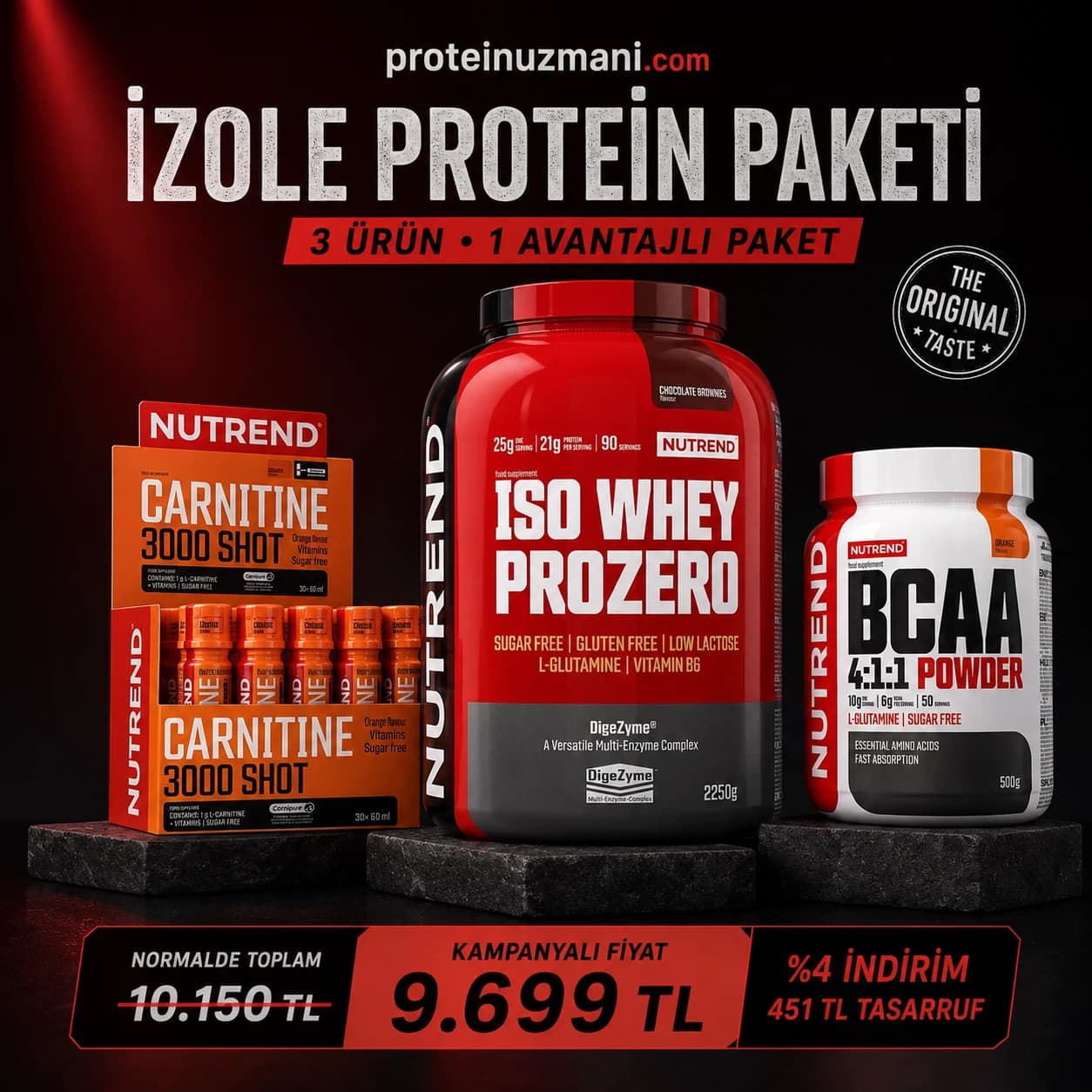 Nutrend - İzole Protein Paketi