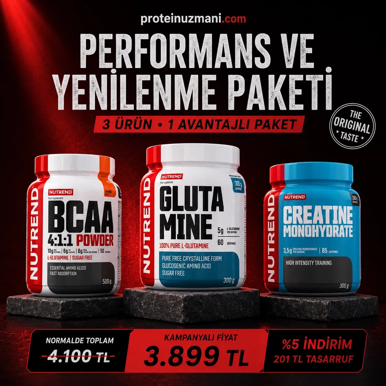 Nutrend - Performans ve Yenilenme Paketi