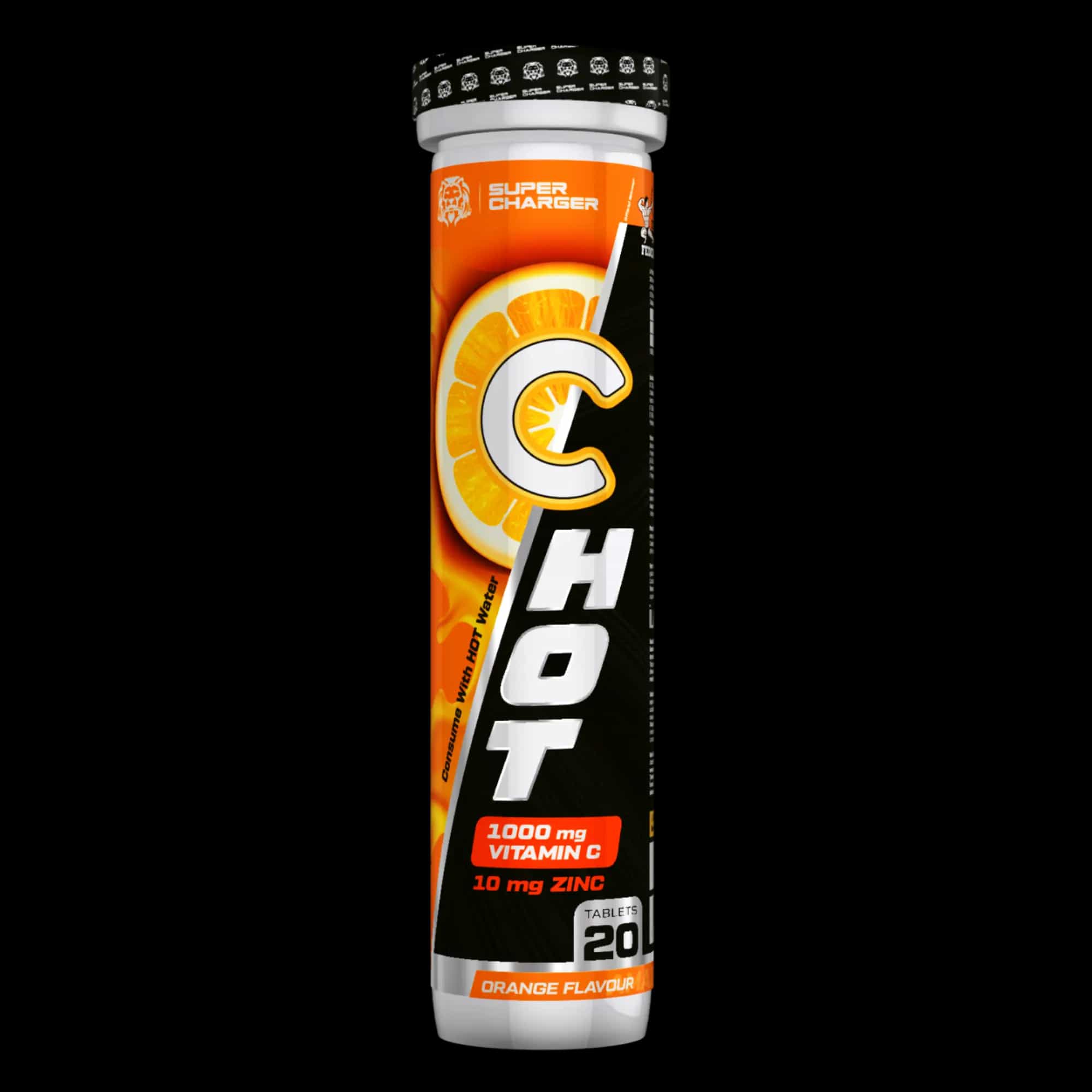 SUPER CHARGER - C-HOT VİTAMİN C + ÇİNKO EFERVESAN TABLET