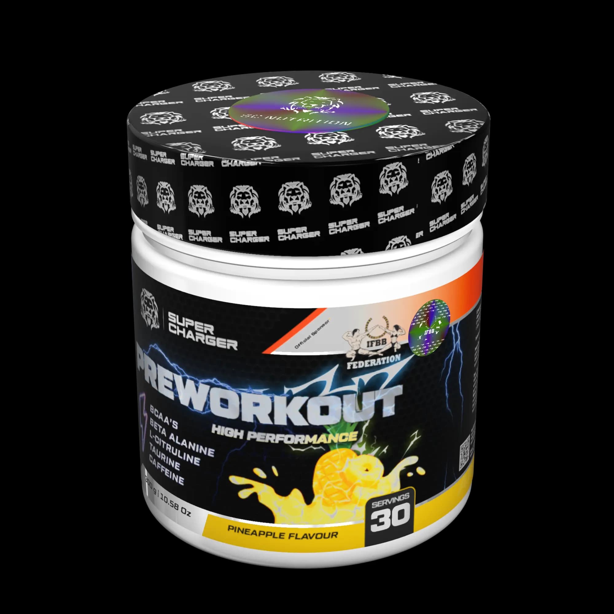 SUPER CHARGER - PREWORKOUT 300 Gr