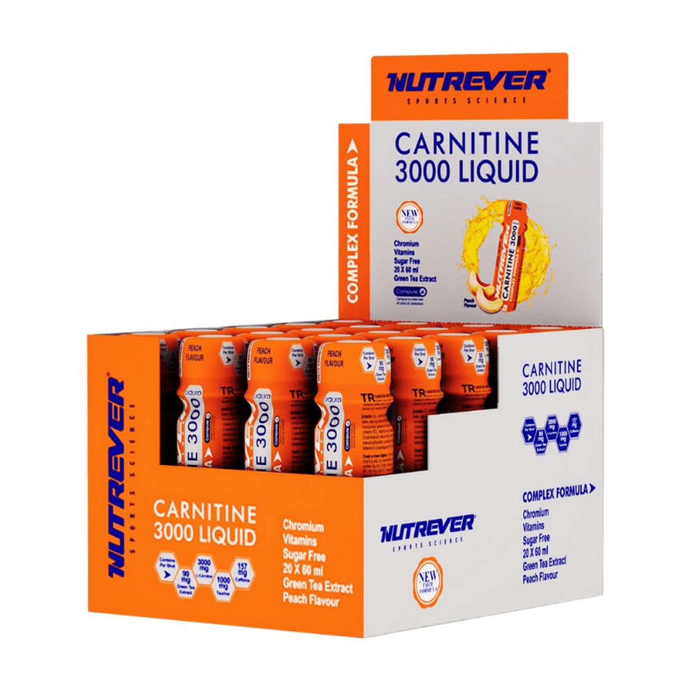 Nutrever - Carnitine 3000 Liquid - Şeftali