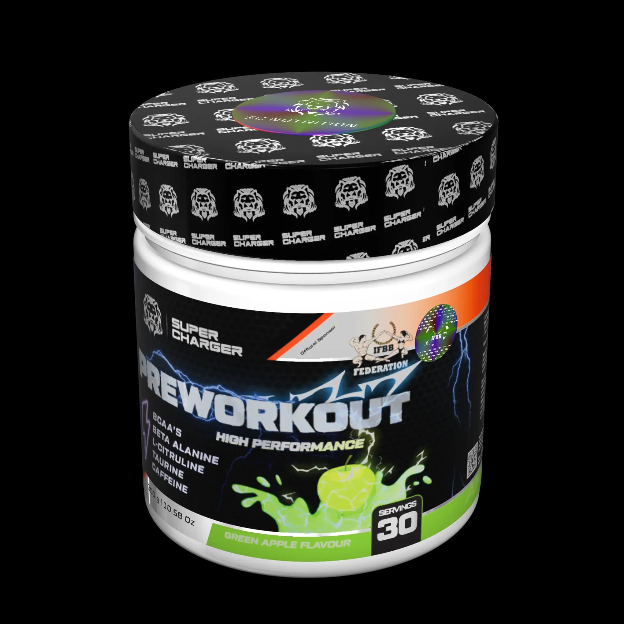 SUPER CHARGER - Preworkout 300 Gr
