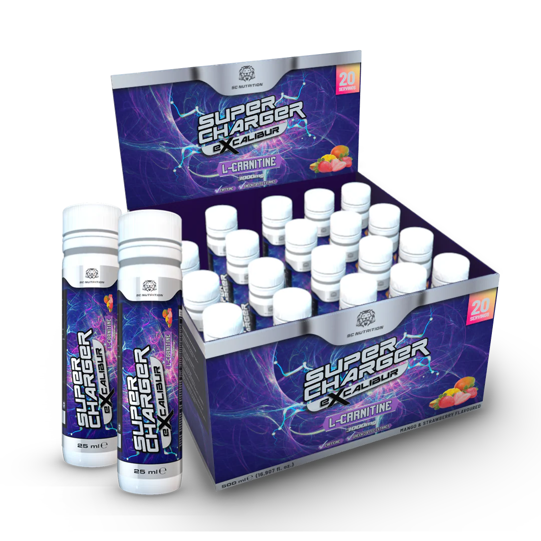Excalibur L-Carnitine Shot 20ml | Mango & Çilek | L-Carnitine Shot